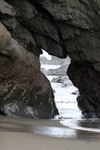 Free Picture of Cave in a Rock at the Beach
