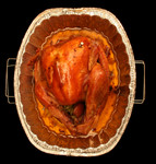 Free Picture of Top of an Oven Roasted Thanksgiving Turkey