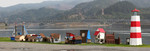 Free Picture of Outdoor Cat Houses at the Cat Jetty in Gold Beach, Oregon