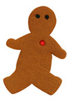 Free Picture of Gingerbread Man