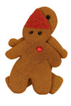 Free Picture of Gingerbread Man & Elf