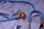Free Picture of Stethoscope and Scrubs