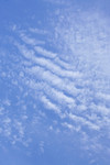 Free Picture of Whispy Clouds in a Blue Sky