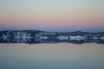 Free Picture of Crater Lake Sunset in February