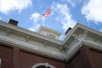 Free Picture of American Flag Atop the Jacksonville Museum