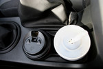 Free Picture of Beverages in Car Cup Holders