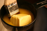 Free Picture of Brush Dipped in Melting Butter