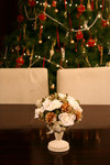 Free Picture of Table Setting at Christmas Time