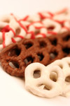 Free Picture of Chocolate Pretzels
