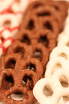 Free Picture of Chocolate Pretzels