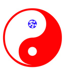 Free Picture of American Ying Yang