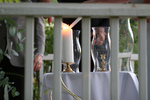 Free Picture of Lighting a Unity Candle