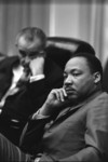 Free Picture of Lyndon B Johnson and Martin Luther King Jr