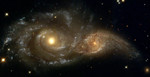 Free Picture of A Grazing Encounter Between Two Spiral Galaxies