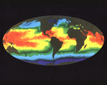 Free Picture of Global Sea Surface Temperature 7/1984