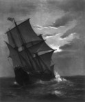 Free Picture of Mayflower Approaching Land