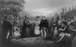 Free Picture of The Wedding of Pocahontas With John Rolf