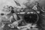 Free Picture of The Heroine on Monmouth, Molly Pitcher