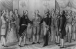 Free Picture of The First Meeting of Washington and Lafayette