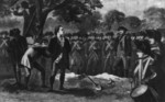 Free Picture of Execution of Nathan Hale on the Site of East Broadway