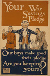 Free Picture of Your War Savings Pledge