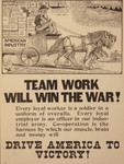 Free Picture of Team Work Will Win the War!