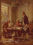 Free Picture of Writing the Declaration of Independence