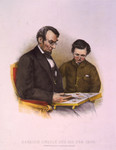 Free Picture of Abraham and Thomas Lincoln