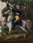 Free Picture of Andrew Jackson With the Tennessee Forces on the Hickory Grounds