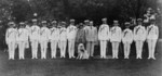 Free Picture of President and Mrs. Coolidge Posing With Navy Officers