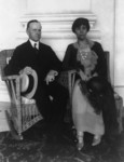 Free Picture of Calvin Coolidge and His Wife