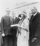 Free Picture of Miss Ruth Muskrat With President Coolidge