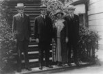 Free Picture of Pres. and Mrs. Calvin Coolidge and Sons