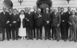 Free Picture of President and Mrs. Coolidge with Association of Advertising Men
