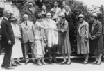 Free Picture of President and Mrs. Coolidge With Berea College Students