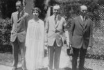 Free Picture of President and Mrs. Coolidge With Their Son John and the President
