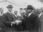 Free Picture of President Coolidge Receiving Membership in the AAA