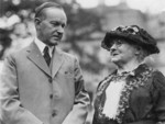 Free Picture of President Coolidge and Mother Jones