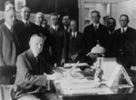 Free Picture of Coolidge Signing the Cameron Bill