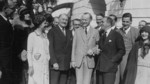 Free Picture of John Drew, Al Jolson and Other Prominent Actors With President and Mrs Coolidge