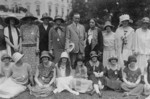 Free Picture of President Coolidge Posed With Women