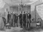 Free Picture of Andrew Johnson Taking the Oath of Office