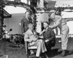 Free Picture of President Roosevelt With Major General George S. Patton, Jr