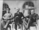 Free Picture of Roosevelt, Stalin and Churchill