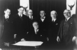 Free Picture of President Franklin Roosevelt and Cabinet Members