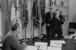 Free Picture of Gerald Ford Being Photographed by Buck May