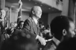Free Picture of Gerald Ford Covered With Confetti