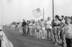 Free Picture of Crowd Lined up, Gerald Ford Campaign Stop