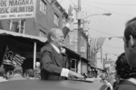 Free Picture of Gerald Ford Waving From Sunroof of Car