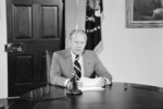 Free Picture of Gerald Ford Announcing Amnesty for Draft Evaders